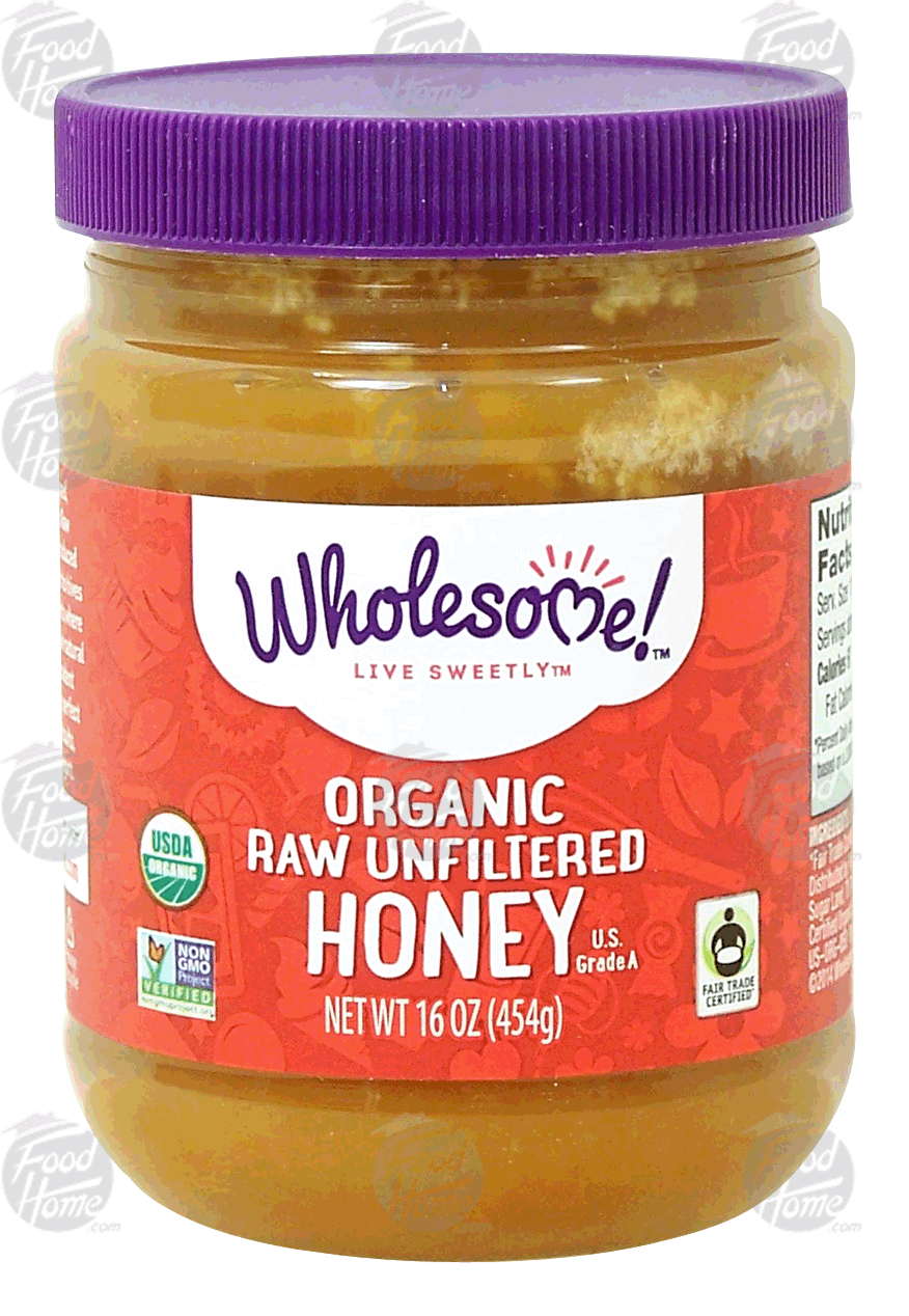 Wholesome Sweeteners Organic honey, raw, unfiltered Full-Size Picture